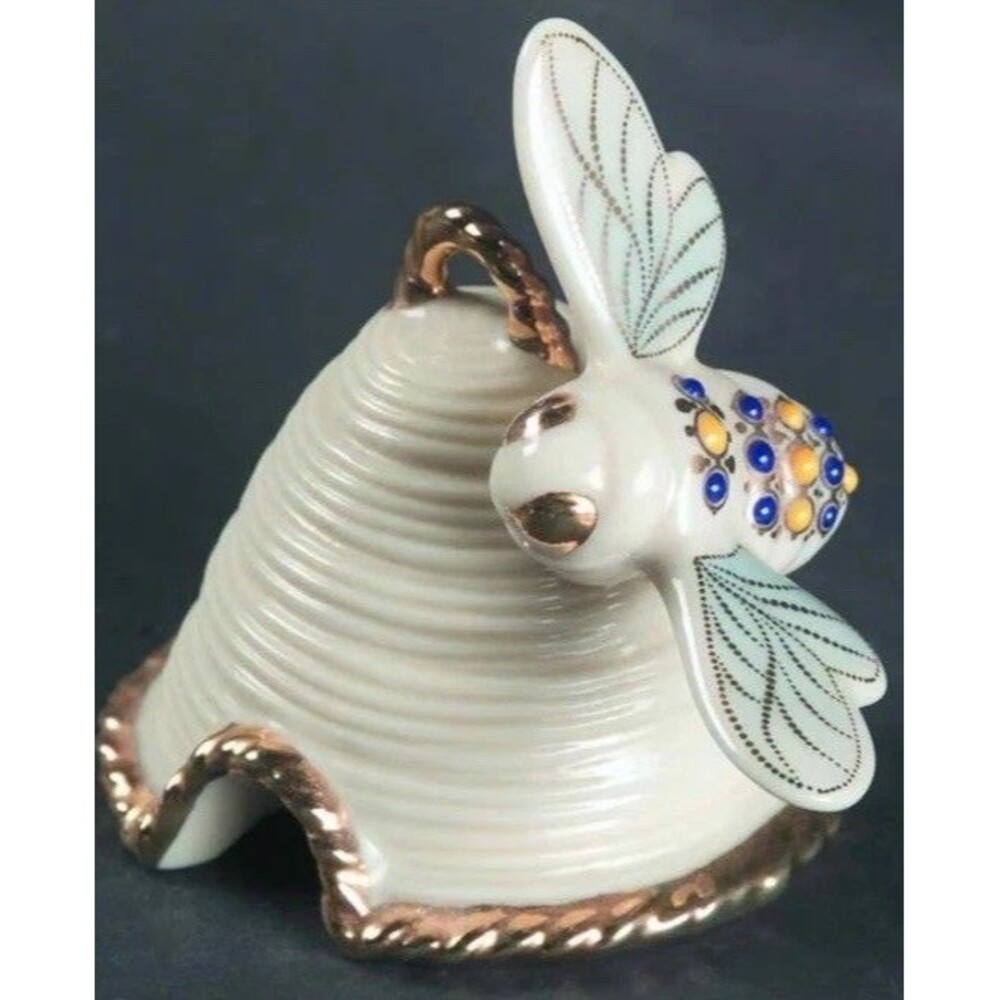 Lenox Secret Treasures BEEHIVE Miniature Sculpture New In Sealed Box